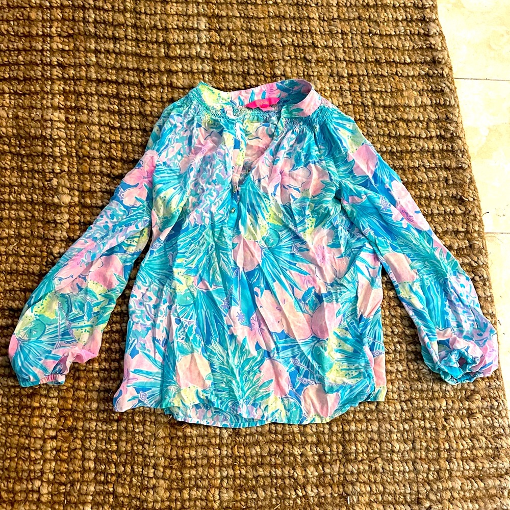 Lilly Pulitzer blouse size small